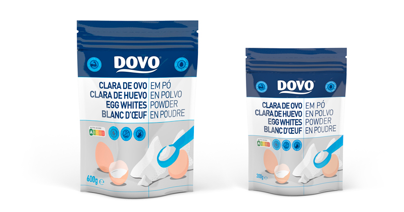 clara de huevo en polvo Dovo