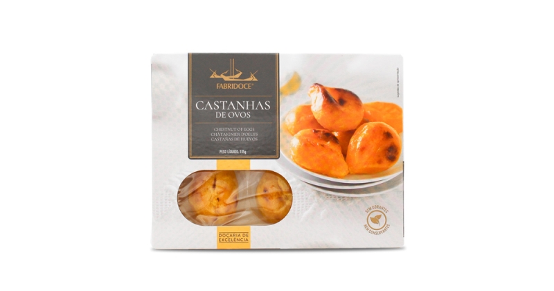 Castanhas de ovos